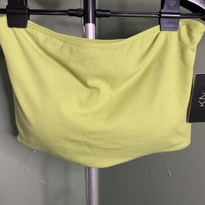 Klassy Network Lime Green Women's Top NWT